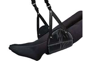 OPACELUUK Reposapiés, reposapiés de avión de espuma de memoria, hamaca para cabeza Reposapiés de viaje portátil Reposapiés de cabina de vuelo Reposapiés regulable en altura