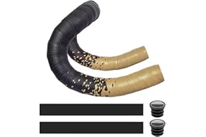 MOCNT Nastro per Manubrio Bicicletta PU Nastro Manubrio per Bici Adesivo Cycling Nastro Manubrio da Corsa Antiscivolo Assorbente Urti Traspirante Nastri