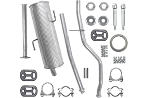 GENERIC Polmo Schalldämpferset Auspuffanlage Auspuff für Peugeot 206 1 I 1.1 1.4