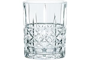 Spiegelau & Nachtmann 100719 Highland Lot de 12 Verres de Bar, Dont 6 Verres à Whisky et à Long Drink, en Cristal, 445 et 345 ML
