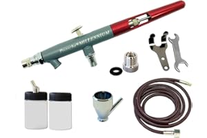 Paasche Airbrush Double Action Feed Airbrush Set, Multi-Colour