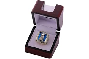 NVeeus All Previous Champion Ring Replica ，for Fans Friends and Family Birthday Collection Gift,with Display Box/1986 Gi