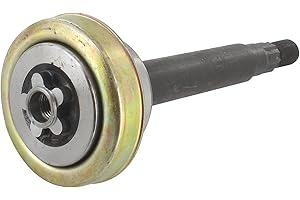 GREENSTAR - Axe Avec Graisseur - Adaptable Pour Palier De Lame AYP - DIXON - HUSQVARNA - McCULLOCH - Remplace 192872, 532187291 - L 180mm - H 65mm