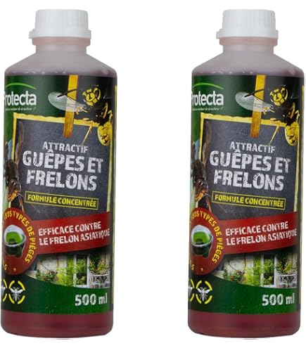 Altro motore Gardigo 66644 Lot de 2 Pièges à Mouche Frelons, Guêpes Attrape Inse
