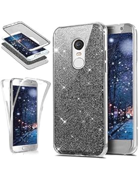 Hpory Xiaomi Redmi Note 4X Schutzhülle,Xiaomi Redmi Note 4X Hülle,Glänzend Glitzer Schutzhülle für Xiaomi Redmi...