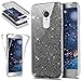 Produktbild Hpory Xiaomi Redmi Note 4X Schutzhülle,Xiaomi Redmi Note 4X Hülle,Glänzend Glitzer Schutzhülle für Xiaomi Redmi Note 4X,Ultradünnen [360°Full Body] Cover Komplettschutz Vorder und Rückseiten Schutz Handyhüllen Luxus Bling Kristall Glänzend Glitzer Handy Tasche Hülle Ultra Thin Transparent Durchsichtig TPU Weich Silikon Etui Bumper Protective Case Front + Back Rundum Double Beidseitiger Stoßdämpfend Handytasche Schutzhülle für Xiaomi Redmi Note 4X + 1 x Hpory Stylus-(Schwarz)