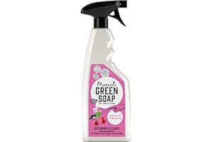 ‎MARCEL'S GREEN SOAP Marcel's Green Soap – Badreiniger Spray – Patschuli & Cranberry – Entfettungsspray – 97% biologisch abbaubar – 500 ml