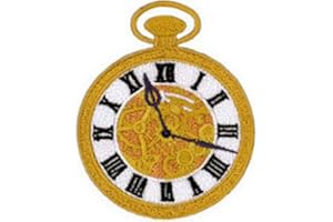 Klicnow Ticktock Patch 7cm x 5.5cm (2 3/4" x 2 1/4)