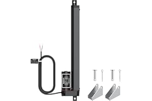 Justech Linear Actuator 300mm Linearantrieb 1000N IP65 Wasserdicht 14mm/s Motor Lineartechnik Aktuatoren Linearmotor Verstellantrieb Toröffner hubzylinder mit CE & RoHS 12V DC Electric Motor DIY