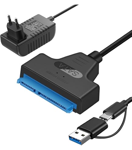 Adattatore HDD/SSD 2.5 A 3.5 Pollici - Telaio Convertitore SATA Per Dischi Rigidi