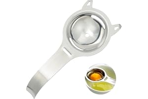 SUKEVITOR Egg Separator Egg Yolk White Separator, Egg White Yolk Filter Separator, Egg Extractor Tool for Kitchen Baking Gadget