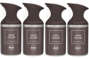 Airpure & Fresh (4 x 250ml) Air Freshener Spray - Deep Oud