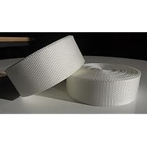 Sangle En Polypropylène 10 M - 40 Mm De Large, 1,4 Mm D'épaisseur - Blanc (résistant Aux UV)