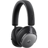 Baseus Inspire Sound by Bose XH1 ANC 100 saat &ccedil;alma s&uuml;resi 4 mikrofon BT6.0 Kablosuz Kulak &Uuml;st&uuml; Kulaklık, Siyah