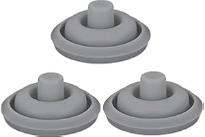 ADARPA 3 Juntas Indicador Cocción Compatible Plus y WMF Compatible con Ollas a presión Desde 2,5l a 8,5l |Ø 3 cm de Silicona