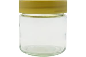 BIENE24.DE 48x Neutralgläser 250g (225ml) im Karton mit Deckel für Lebensmittel Honiggläser Neutralgläser Glas Bienen Honig Marmelade Früchte Vorratsglas