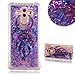 Produktbild Aearl Huawei Mate P10 Pro Hülle Bling Fließend Treibsand Niedlich Bunt Gemalt TPU Weich Case Glitzer Durchsichtige Stoßfest Schutzhülle Bumper Cover Für Huawei Mate P10 Pro- Traumfänger