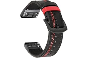 FORFC 22 26mm Sport Wamkand Correa para Garmin Fenix ​​6 6s 6X Pro 5X 5 Plus 3hR 935 S60 D2 Pulsera de Cuero de liberación rápida Enduro Correa (Color : P, Size : 26mm)