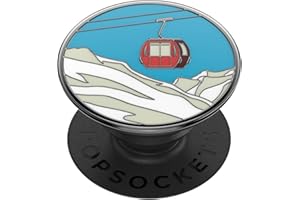 ​​PopSockets: uchwyt do telefonu z rozszerzaną podpórką, gniazdo pop do telefonu - emaliowana gondola vintage