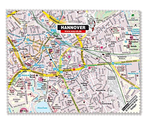 Preisvergleich Produktbild Display- und Brillentuch Hannover: mit Postkarte