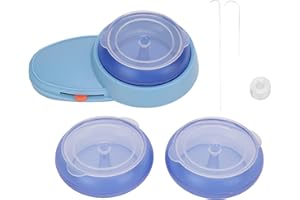 GOSHYDA Spinner per perline, caricatore a batteria con 2 aghi curvi e occhio grande, kit per braccialetti fai da te