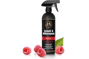 CHEVALIS Pferde Mähnenspray Himbeere für Schweif & Mähne, sanfte Fell-Pflege und leichte Kämmbarkeit, Vegan mit ätherischen Ölen, ohne PEG und EDTA, 500ml
