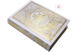 Coran blanc et doré en français arabe et phonétique