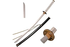 Skyward Blade Spada di Legno Roronoa Zoro Katana, Anime Original Texture Giapponese Samurai Spada, Kitetsu/Shusui Katana/Wado Ichimonji/Yubashiri per Collezione Cosplay