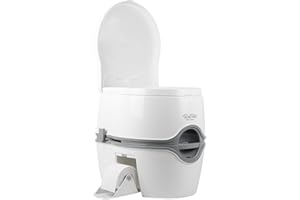 Thetford 92305 Porta Potti 565P Excellence Portable Toilet (Manual), 448 x 388 x 450 mm, White