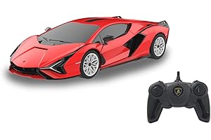 JAMARA 403126 - Lamborghini Sián FKP 37 1:24 Rosso 2,4GHz - velocità 7 Km/h