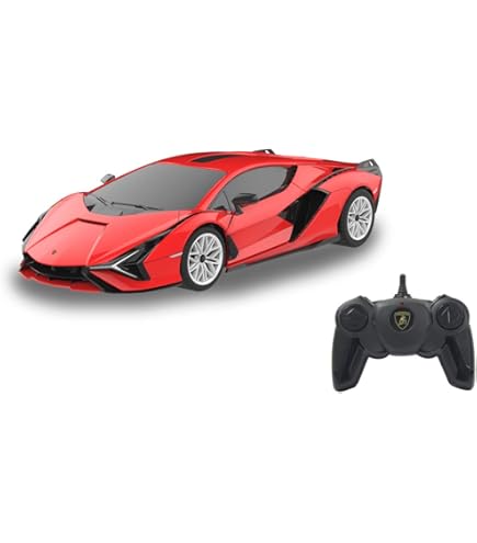 TURBO CHALLENGE - Bugatti Divo - RC Prestige - 1/24-094432 - Afstandsbestuurbare Auto - Geel - Batterijen Niet Inbegrepen - Plastic - Kinderspeelgoed - Cadeau - Vanaf 6 jaar