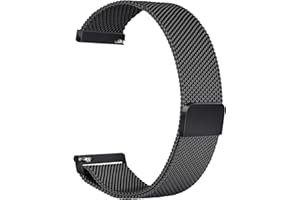 Zoye Mesh Watch Strap Metal- Quick Release Smart Watch Straps for Men Women,18mm 19mm 20mm 22mm Stainless Steel Milanses Smart Watch Bracelet Ladies Replacement, smart watch wristband