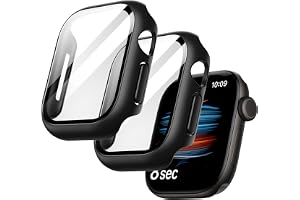 JETech Skal med Skärmskydd för Apple Watch Series 12 42mm
