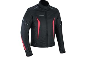 outletMOTARD Chaqueta Moto Hombre | Cazadora Moto 4 Estaciones | Impermeable, Transpirable y con Protecciones