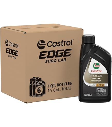 Castrol EDGE 5W-40 A3/B4 (12X1L Bottles) : Buy Online at Best