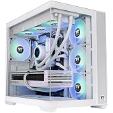 Thermaltake View 380 850W 80+ Gold ARGB USB 3.2 Beyaz ATX Mid Tower Kasa CA-3Z2-85M6WE-00