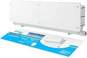 La Ventilazione FSPS50 Cassetta predisposizione impianti Smart Box con scarico condensa. Colore bianco