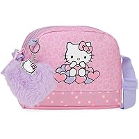 Hello Kitty My Favourite Bow, kinderrugzak, schoolrugzak, roze, brede en verstelbare bandjes, van polyester, Joumma Bags, Roze, rugzak 28