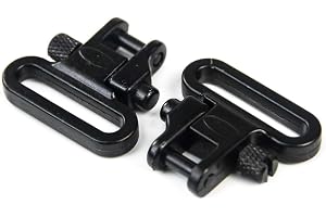 GUGULUZA 2 stycken 3,17 mm remfäste snabbkoppling stål för gevärremmar