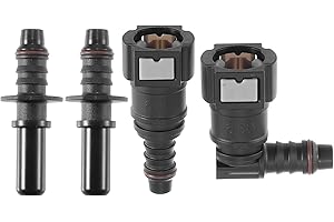 A ABSOPRO 2 Set 25/64" 9.89mm SAE a 13/32" 10.5mm Linea carburanti Tubo Connettore