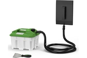 VLOXO Wallpaper Steamer Stripper with Pad 4.5 L Capacity Steaming Time Max. 70 Min