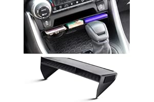 ZCLINKO Compatible avec Toyota RAV4 5 2020 2021 2022 Voiture Boîte de Rangement,Accoudoir Plateau Console Centrale pour Accessoires avec Tapis Antidérapan