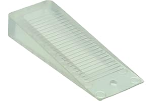 BURG-WÄCHTER Burg Wächter Klin drzwiowy, antypoślizgowy plastikowy ogranicznik drzwi do podłogi, TKL 2010, matowy przezroczysty, 100 mm, TKL 2010 T