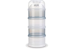 NUK Boîte Doseuse à Poudre de Lait, 4 compartiments