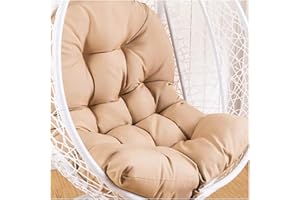 Awoyep Hängesessel Kissen, Ersatzkissen für Hängesessel | Bankauflagen für Gartenmöbel, Outdoor Hängesessel Kissen, für Hängesessel, Polster, Hängekorb, Schaukel Korb,Gartenstuhl Kissen Hängestuhl (C