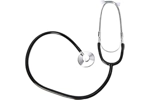 Timesco TD1-13-107 Timesco TD113107 Ruby Single Head Stethoscope, Black