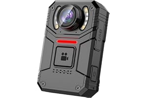 SPIKECAM Echte Body Cam 4K, Bodycam Körperkamera Mini 4K mit OTG, SOS-Alarm, Taschenlampe, Audio- und Videoaufnahme, Handy Body Camera für Polizei- und Sicherheitsdienste, 64GB