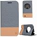 Produktbild Voguecase® für Asus Zenfone Zoom ZX551ML, Kunstleder Tasche PU Schutzhülle Tasche Leder Brieftasche Hülle Case Cover (Segel-Serie-Dunkelgrün) + Gratis Universal Eingabestift