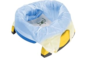 VITAL INNOVATIONS GMBH Vital Innovations 2730 – 13 2-in-1 Potette Plus Travel Potty, Blue/Navy