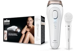 BRAUN Silk-Expert 5 Lumière Pulsée Intense BD 5008 Épilateur + Brosse Nettoyante pour Visage